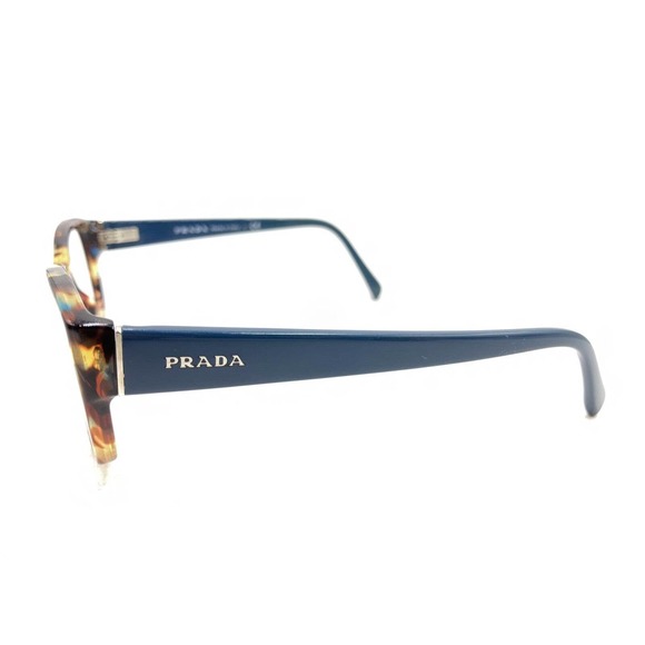 Prada VPR 18O NAG-1O1 Tortoise Brown Blue Green Eyeglasses Frames 54-18 135 - Picture 7 of 12